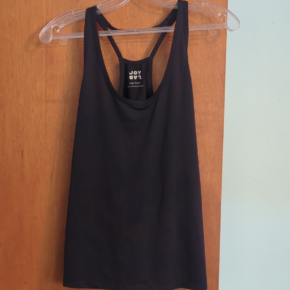 JoyLab Women's Classic Black Racerback Tank